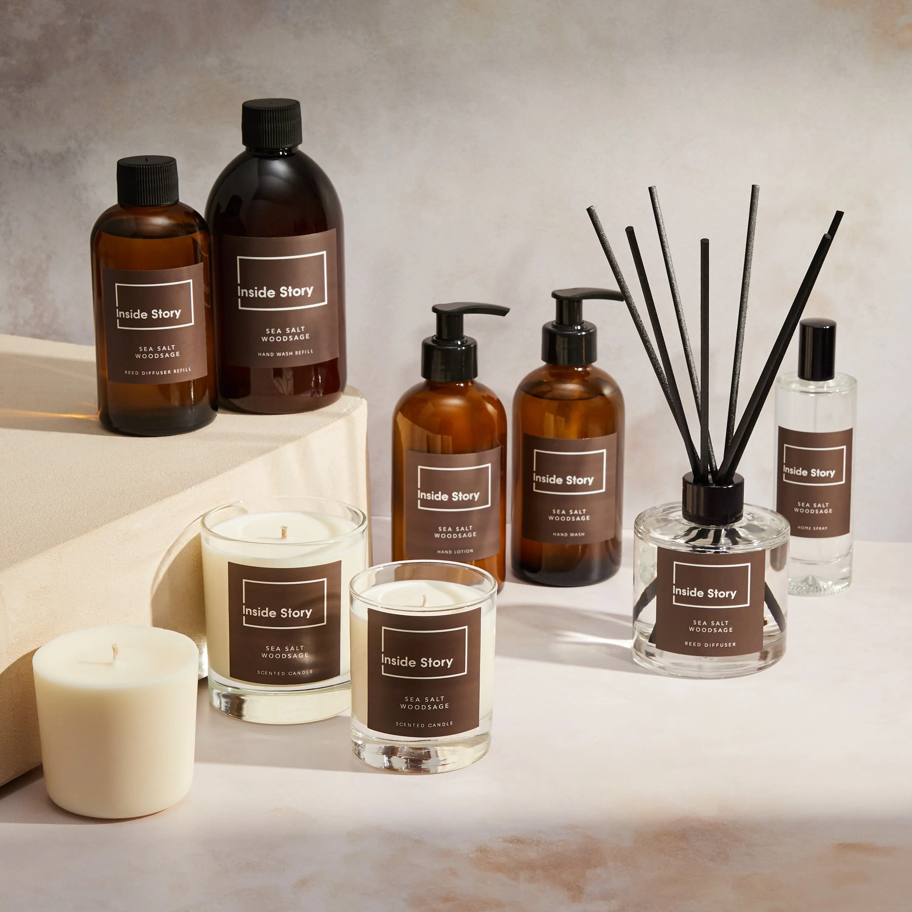 Inside Story Sea Salt And Wood Sage Scented Hand Wash