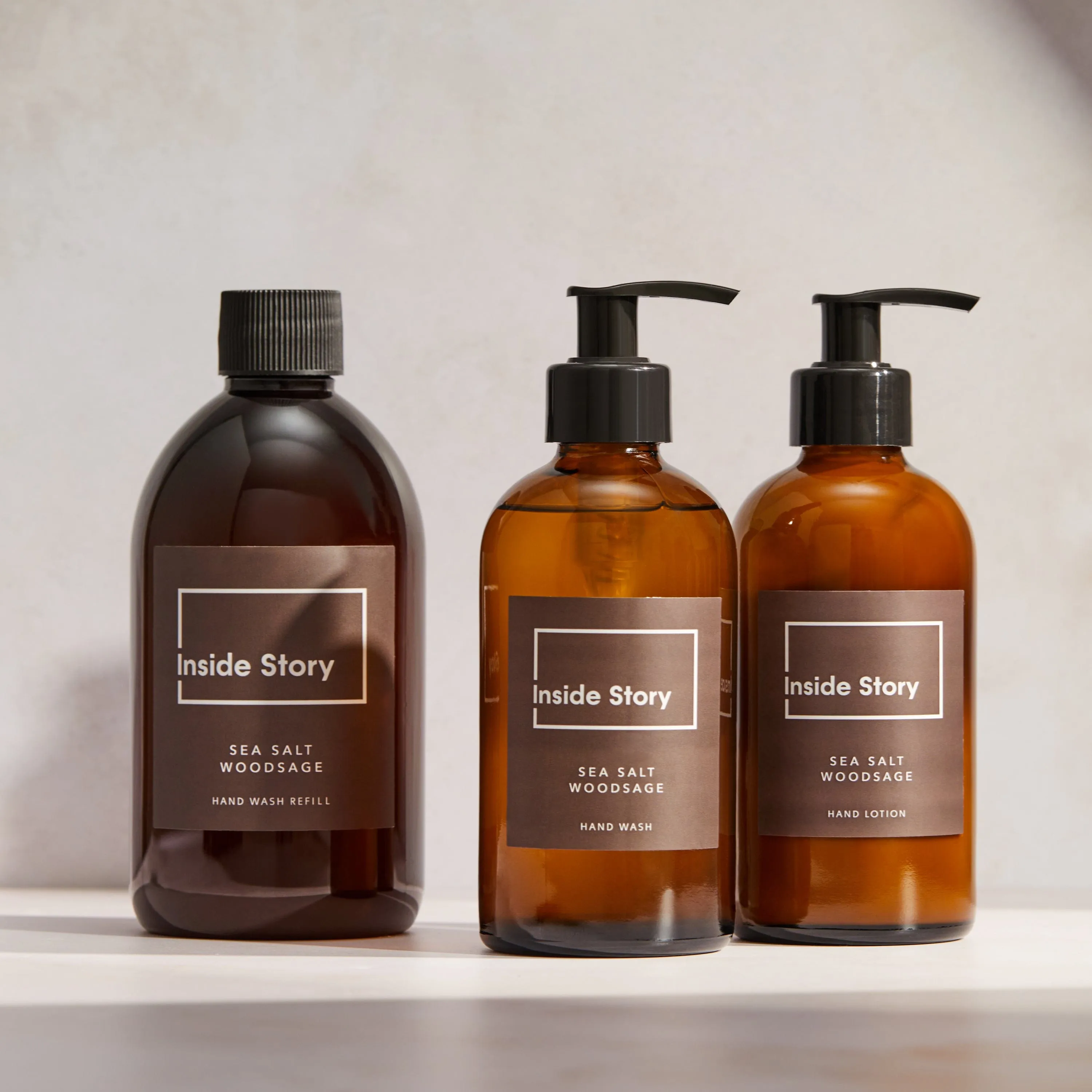 Inside Story Sea Salt And Wood Sage Scented Hand Wash