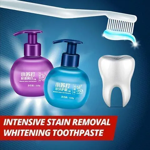 Intensive stain removal whitening toothpaste