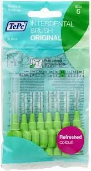 Interdental Brush Size 5 - Green 8pk