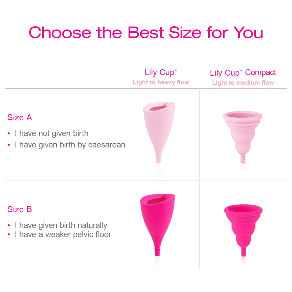 Intimina Lily Cup COMPACT (Size A & B)