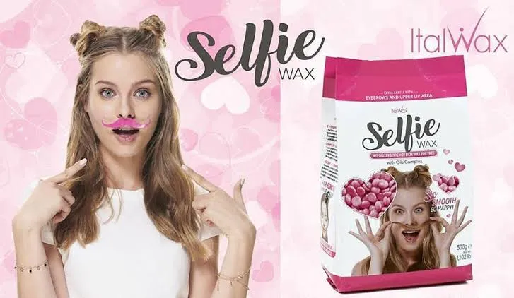 ItalWax Selfie Hot Beans Wax (500gm) Best for Face and Brazilian