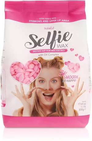 ItalWax Selfie Hot Beans Wax (500gm) Best for Face and Brazilian