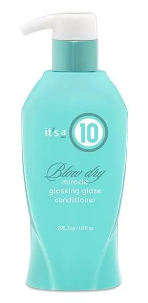Its A 10 Miracle Blow Dry Glossing Glaze Conditioner