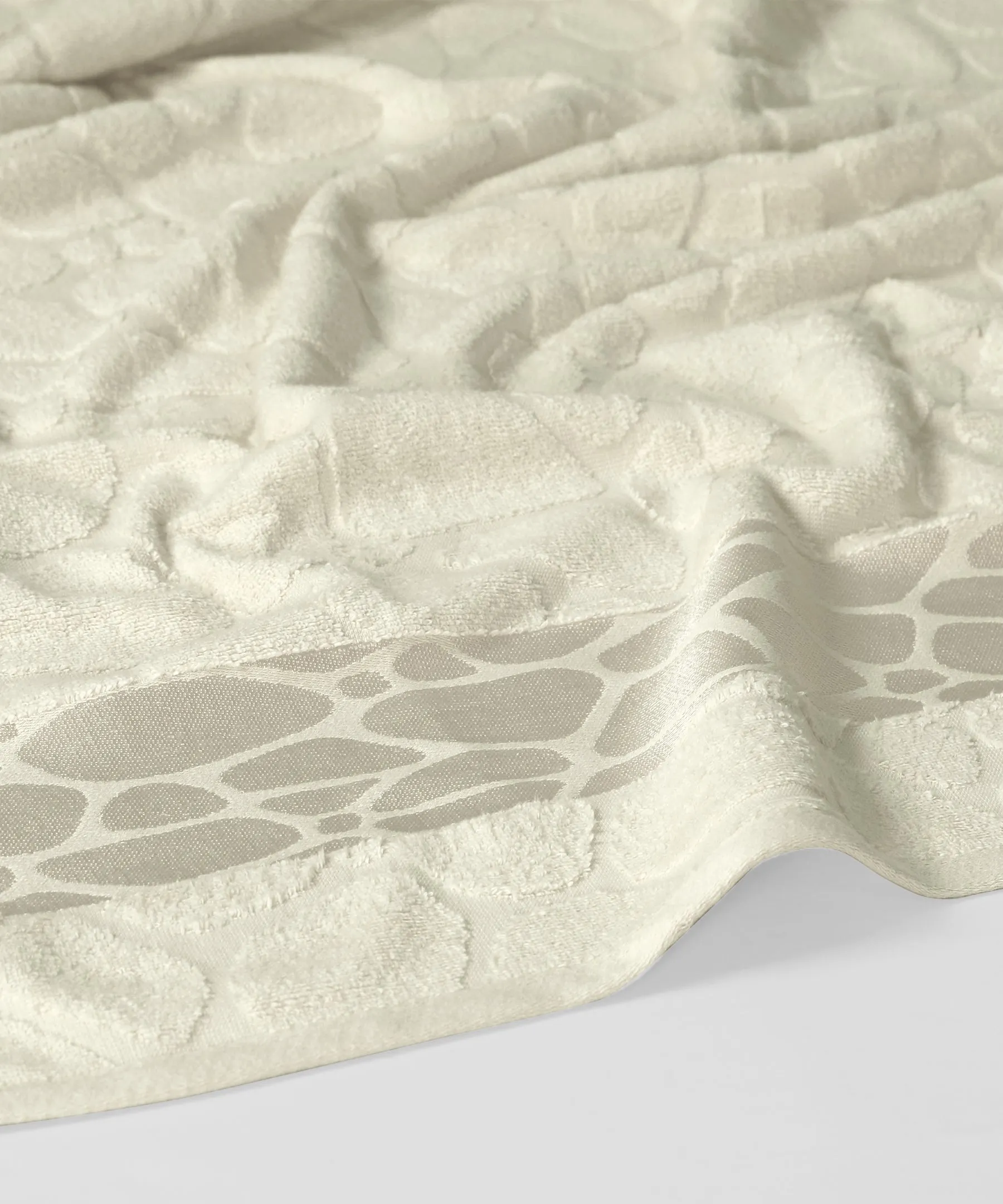Jacquard Towel - Off white