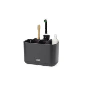 Joseph Joseph EasyStore Toothbrush Caddy Large Matte Black