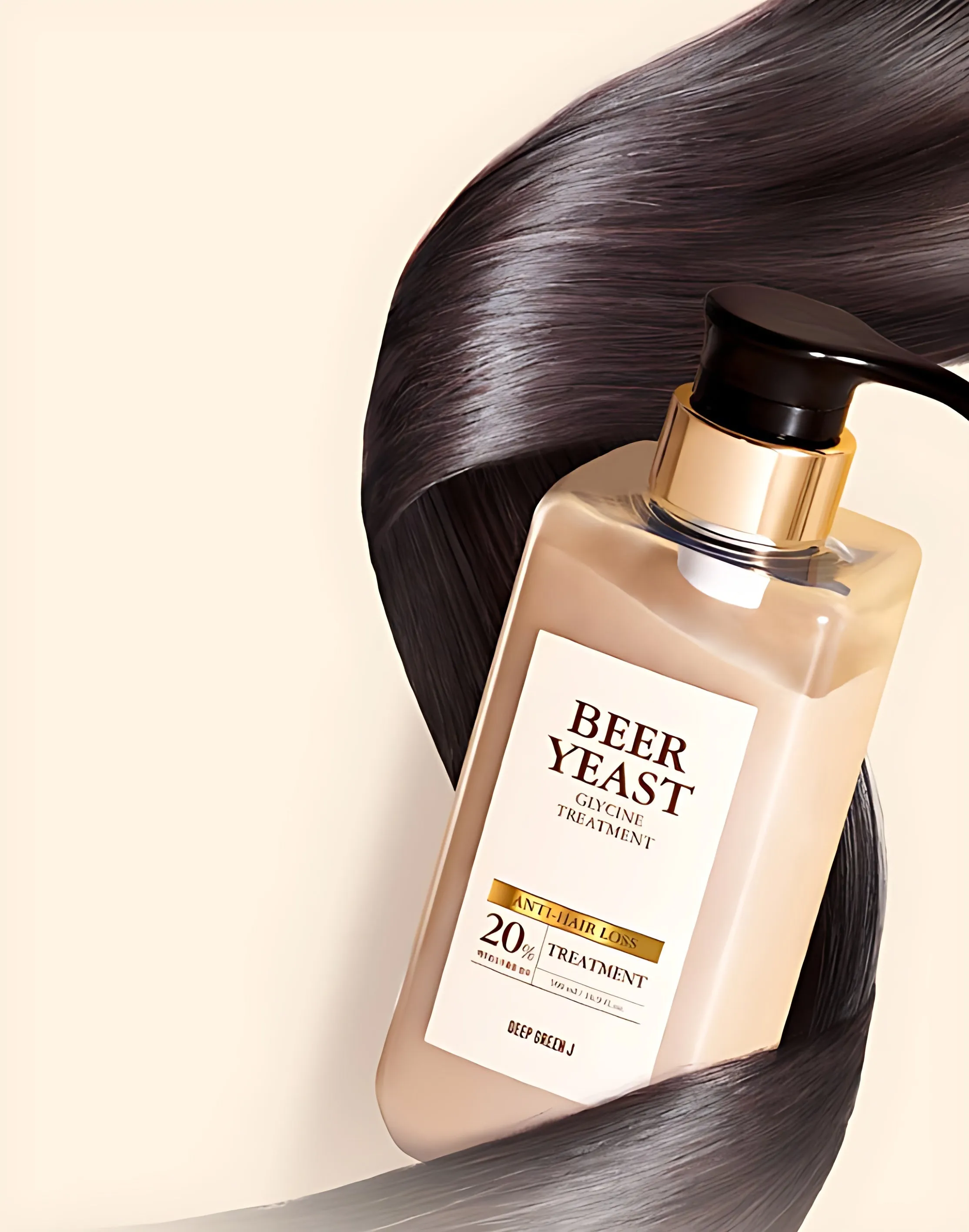 JSOOP DEEP GREEN J Beer Yeast Glycine Hair Treatment 500ml