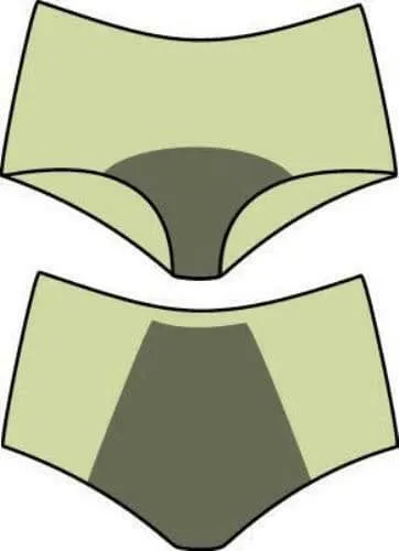 Juju - Period Underwear - Full Brief - Light Flow (XS -Extra Small)