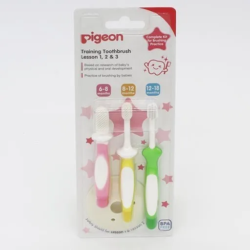 K826 TRAINING TOOTHBRUSH LESSON 123 SET