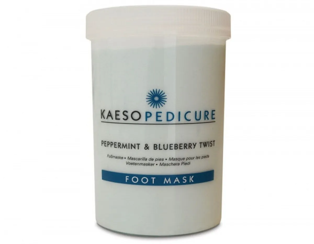 Kaeso Pedicure Peppermint & Blueberry Twist Foot Mask
