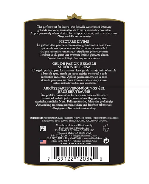 Kama Sutra Divine Nectars - 5 oz Strawberry Dreams