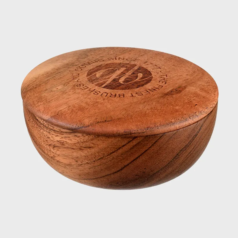 Kent Brushes - Wooden shaving bowl and soap