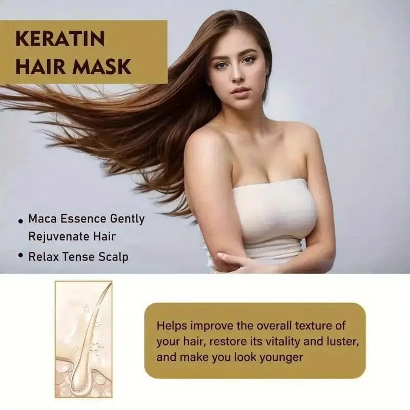 Keratin Soft Moisturizing Hair Mask with Collagen