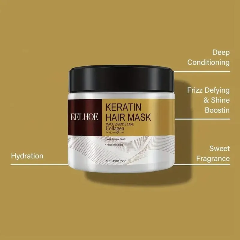 Keratin Soft Moisturizing Hair Mask with Collagen