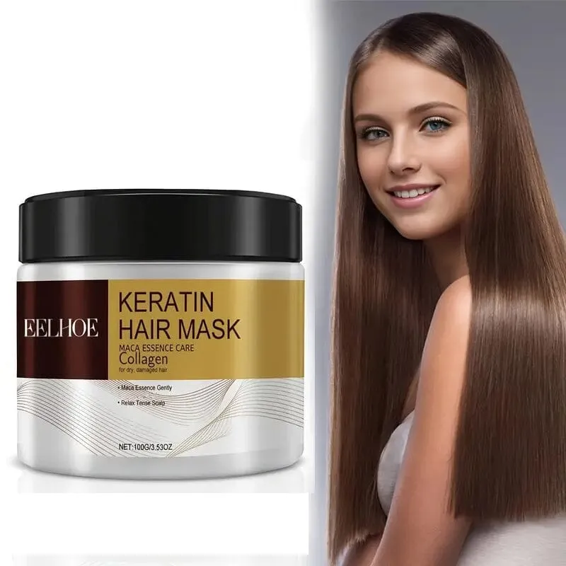 Keratin Soft Moisturizing Hair Mask with Collagen