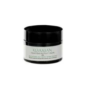 Klara's Botanical Foot Cream 50ml - Soften Hard Skin of Foot and Heal Cracked with Natural Essential Oil and Sandal Wood Foot Cream for Men's & Women.