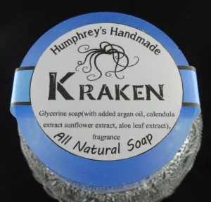 KRAKEN Soap | Glycerin Aqua Di Geo Type | Beard Wash | Shave Soap