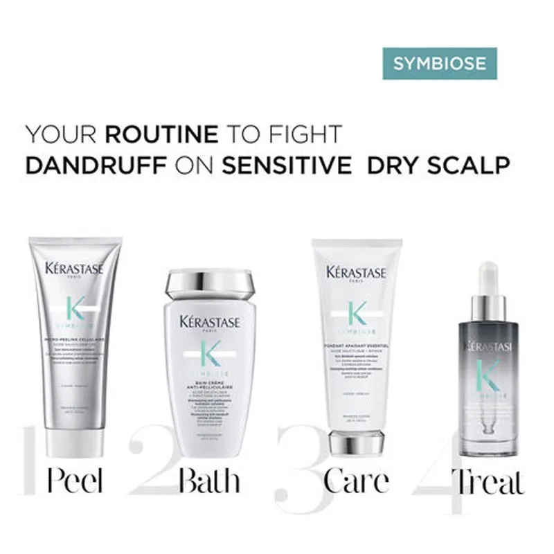 Kérastase Symbiose Moisturising Anti-Dandruff Cellular Shampoo - Dry, Sensitive Scalp