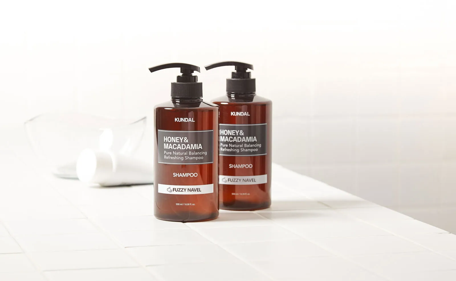 KUNDAL HONEY&MACADAMIA Pure Natural Balancing Refreshing Shampoo 500ml #FUZZY NAVEL