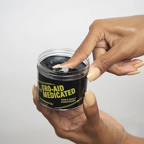 Kuza Gro-Aid Medicated Hair & Scalp Conditioner