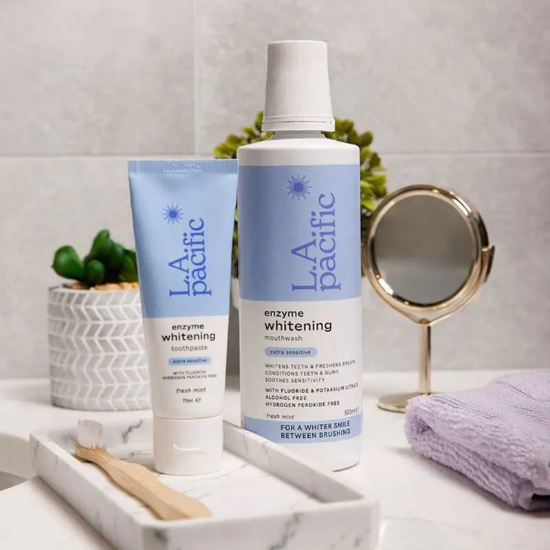 L.A. Pacific Enzyme Whitening Extra Sensitive Mouthwash