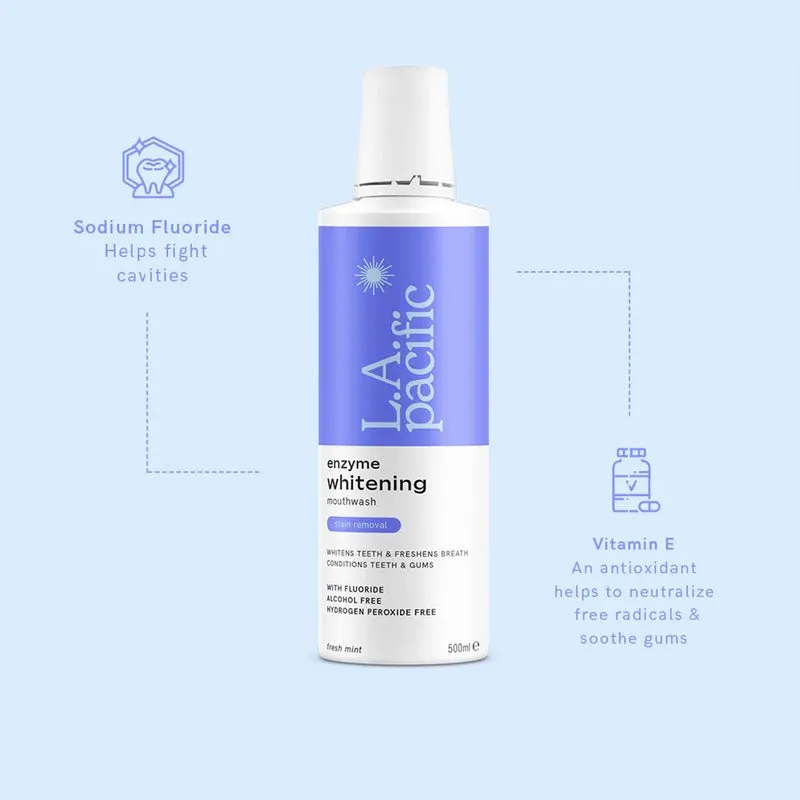 L.A. Pacific Enzyme Whitening Mouthwash