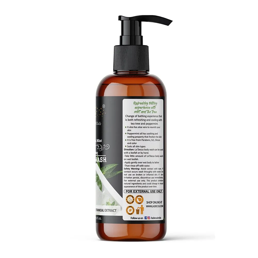 La'Decus India Tea Tree and Mint Foaming Body Wash 200 ml