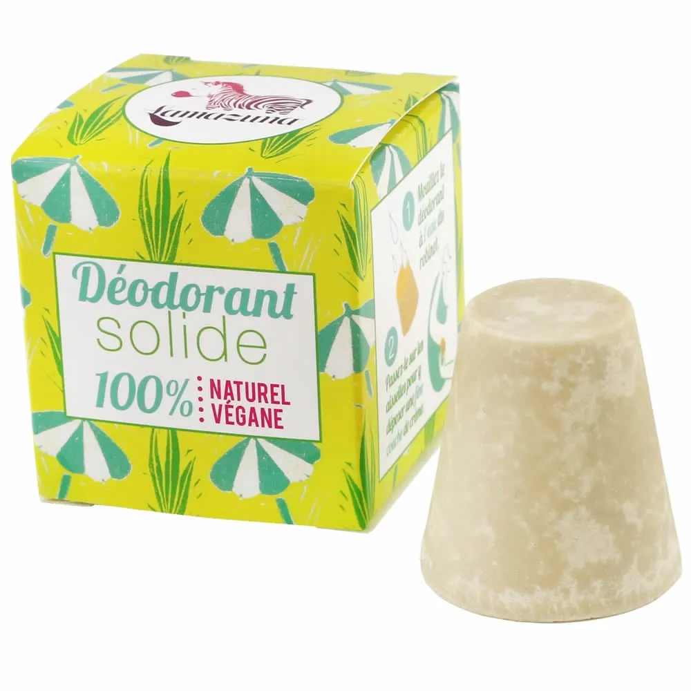 Lamazuna Solid Deodorant Bar Palmarosa