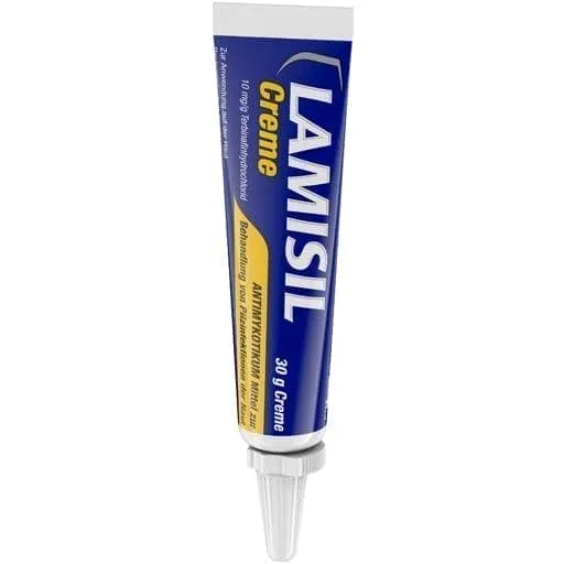 LAMISIL cream, athlete's foot treatment, tinea pedis