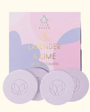 Lavender & Lime Shower Steamer Set
