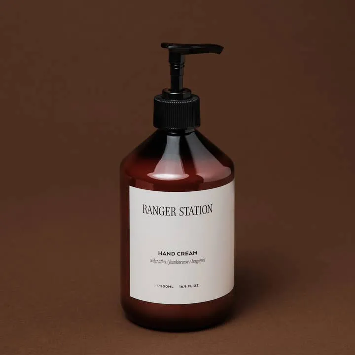 Leather   Pine Hand Cream