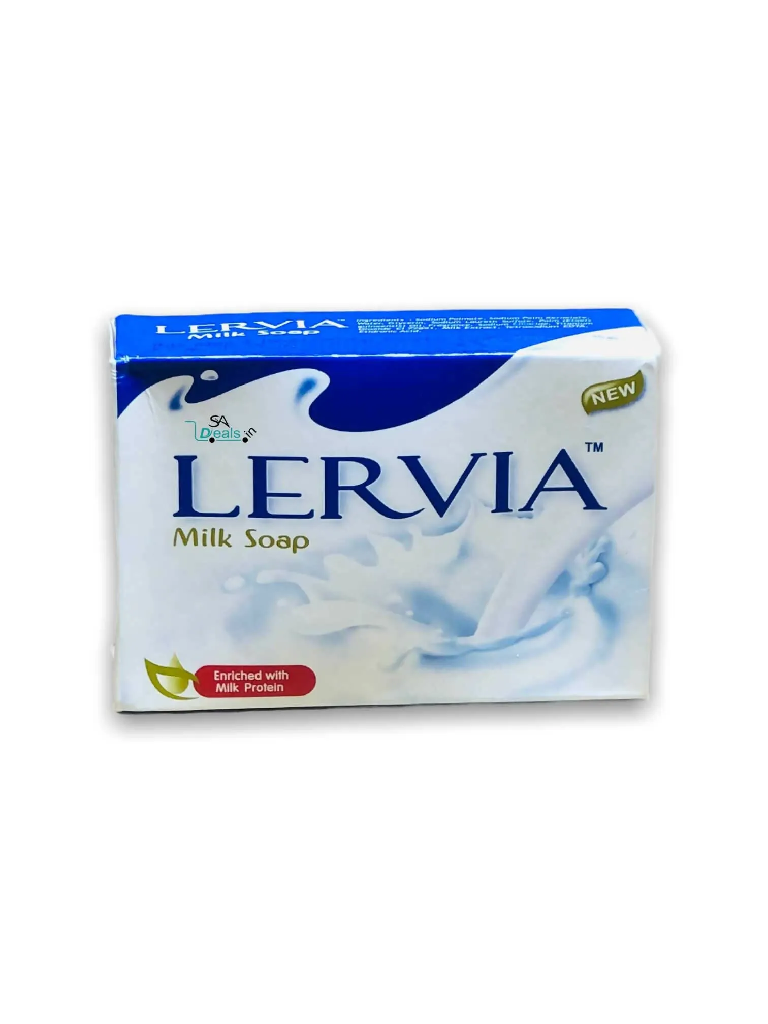 Lervia Milk Soap 90g (Pack of 3, 90g Each)