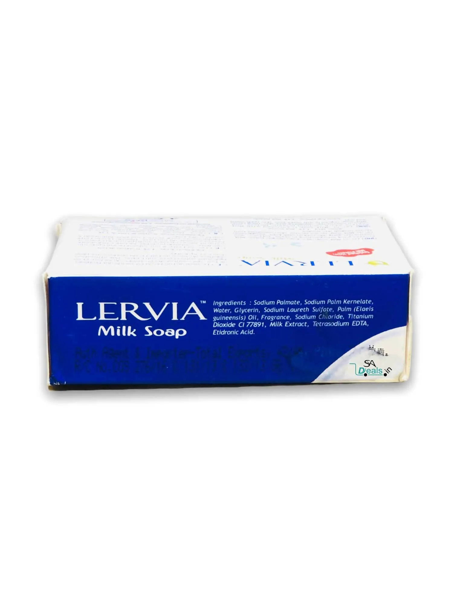 Lervia Milk Soap 90g (Pack of 3, 90g Each)