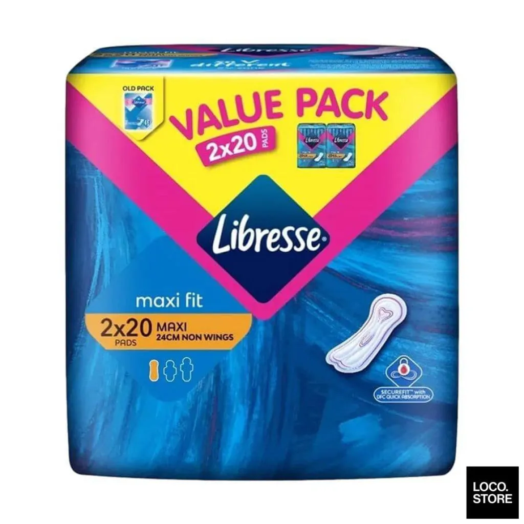 Libresse MaxiNW 24cm 2x20s Value Pack