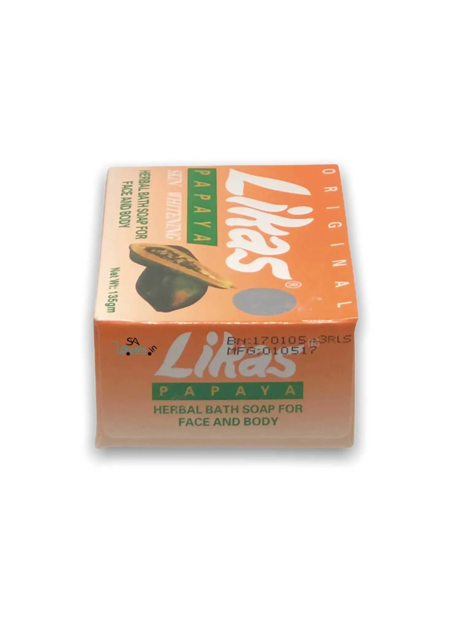 Likas Papaya Skin Whitening Soap 135g