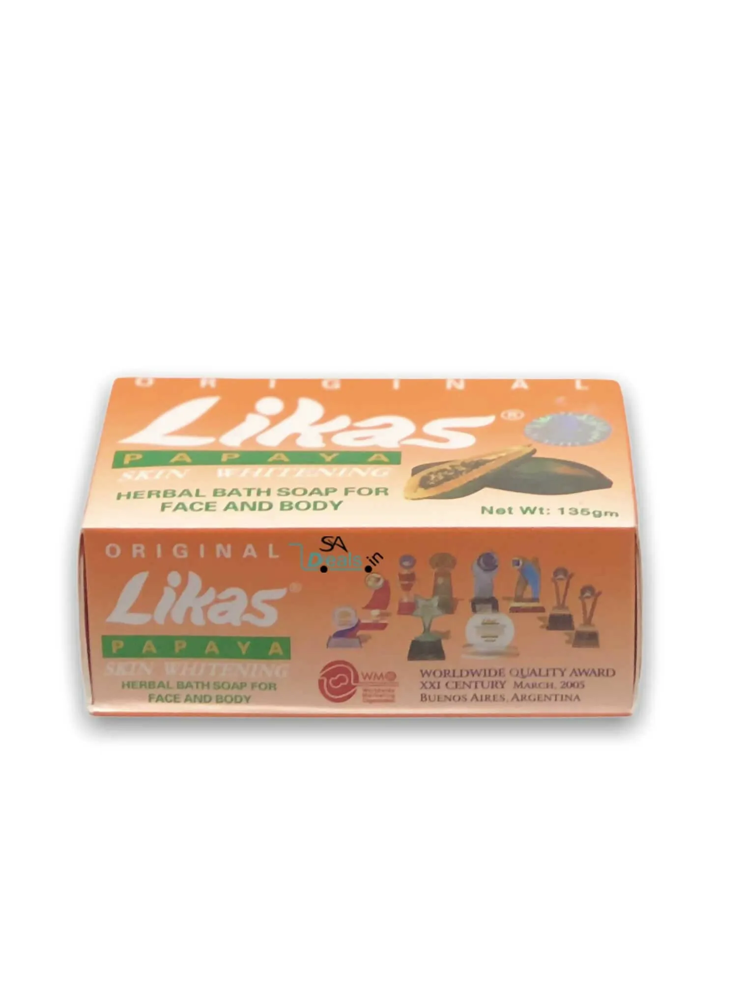 Likas Papaya Skin Whitening Soap 135g