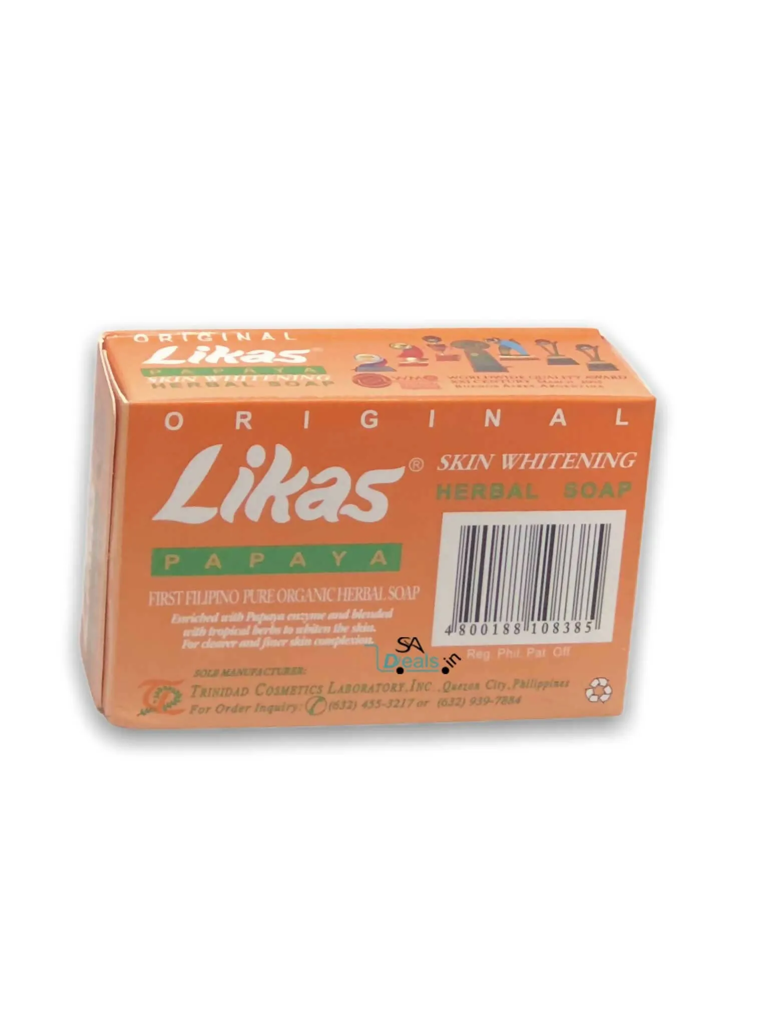 Likas Papaya Skin Whitening Soap 135g