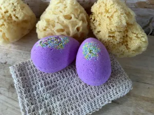 Lilac Easter Egg Bath Bomb