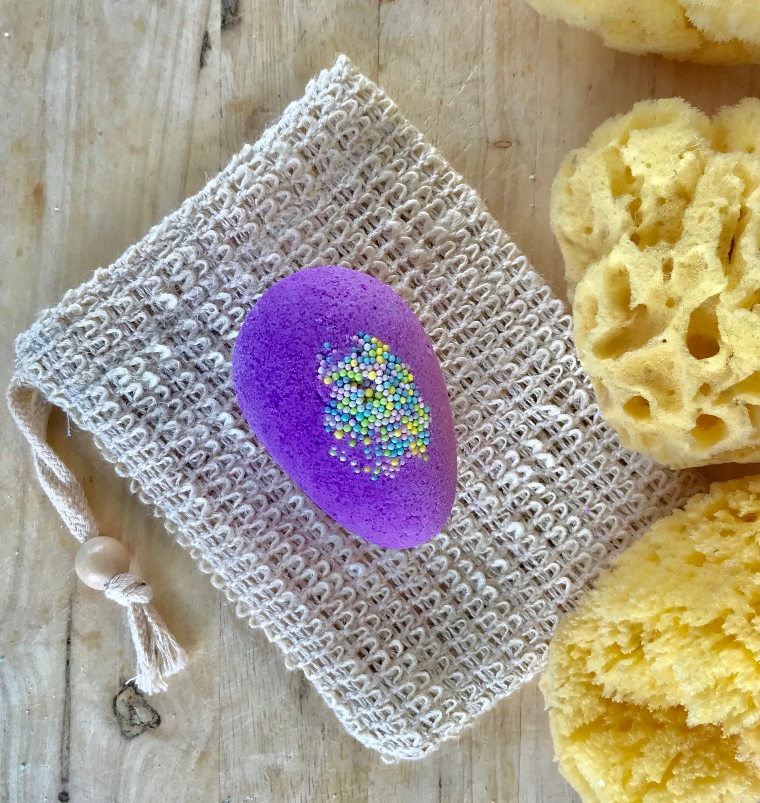 Lilac Easter Egg Bath Bomb