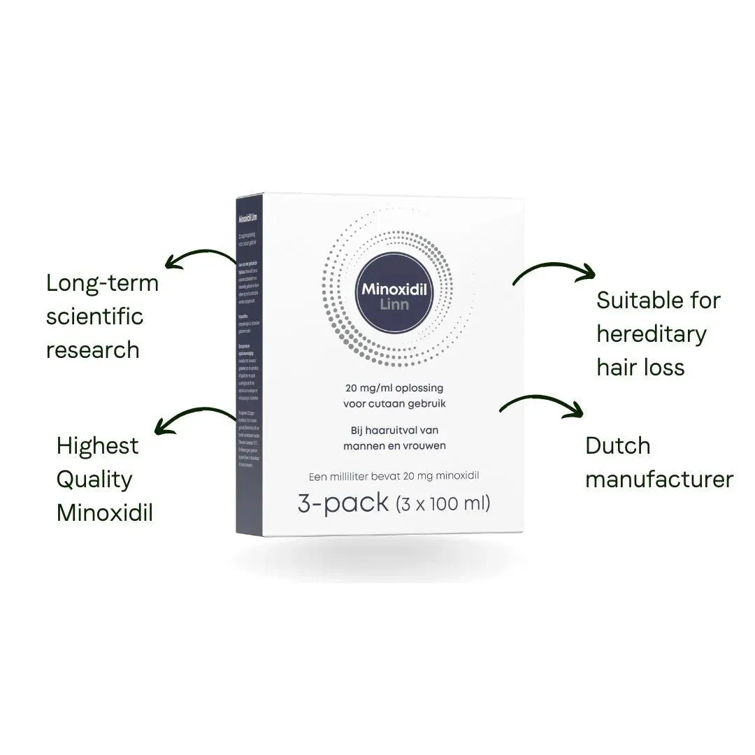 Linn Minoxidil 2% 6-pack (6x100 ml)