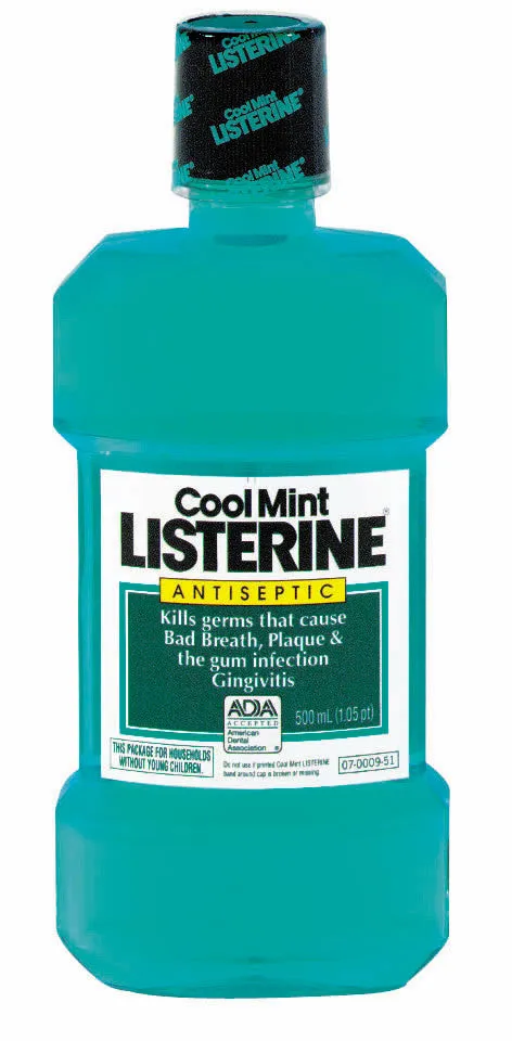 LISTERINE COOL MINT MOUTHWASH 500ML