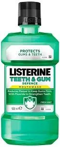 Listerine Mouthwash Teeth & Gum Defence 500 ml