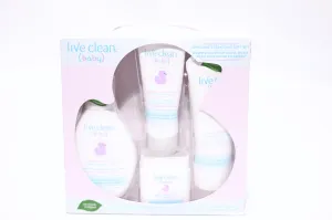 Live Clean Baby Skin Care Essentials Gift Set - Soothing Relief