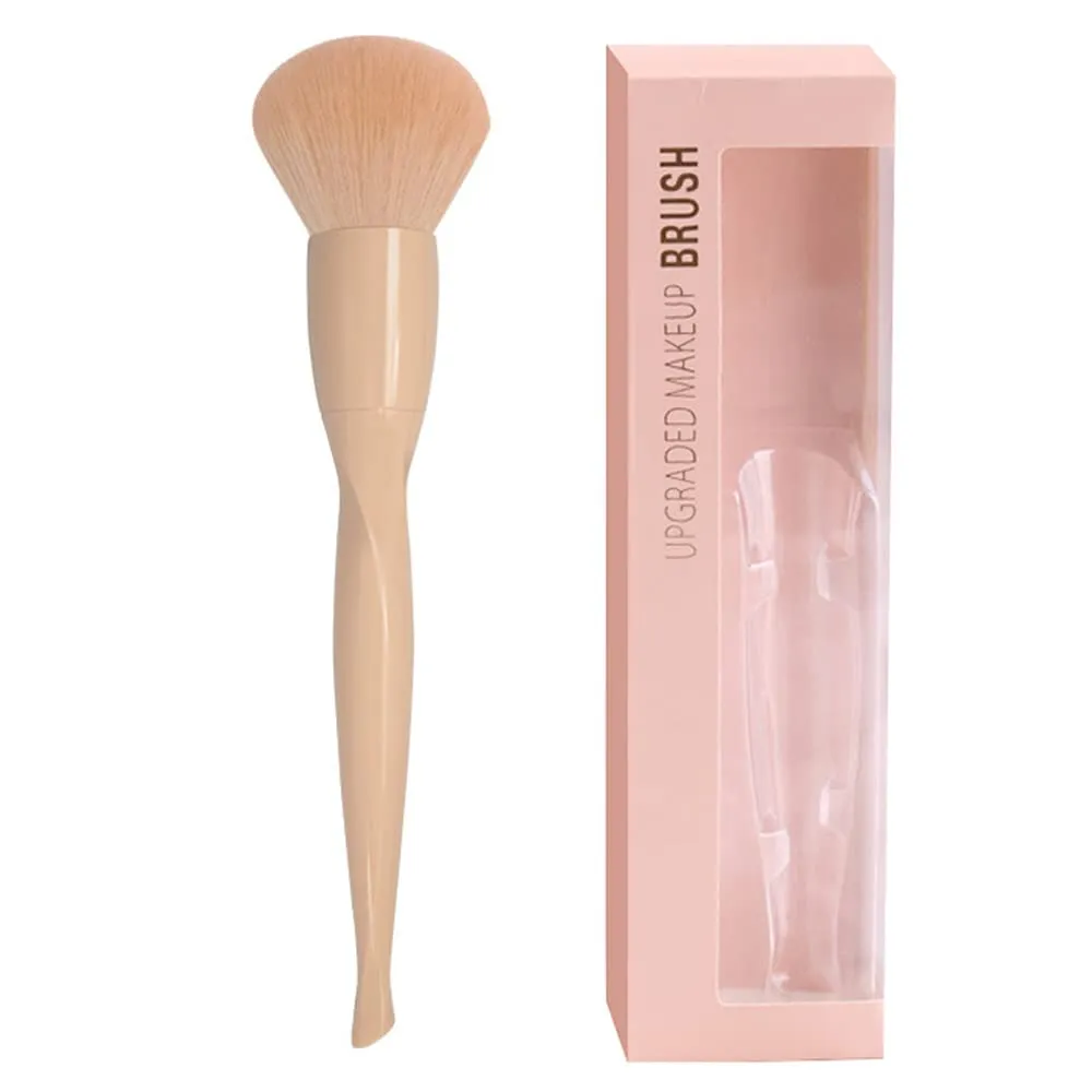 Loose Powder Brush Large Brush Soft Fiber Hair Professional Makeup Brush Repairing Brush Super Soft Makeup Concealer Brush Blush Loose Powder Brush Eye Shadow Highlighter Foundation Brush Beauty Tools (complexion)