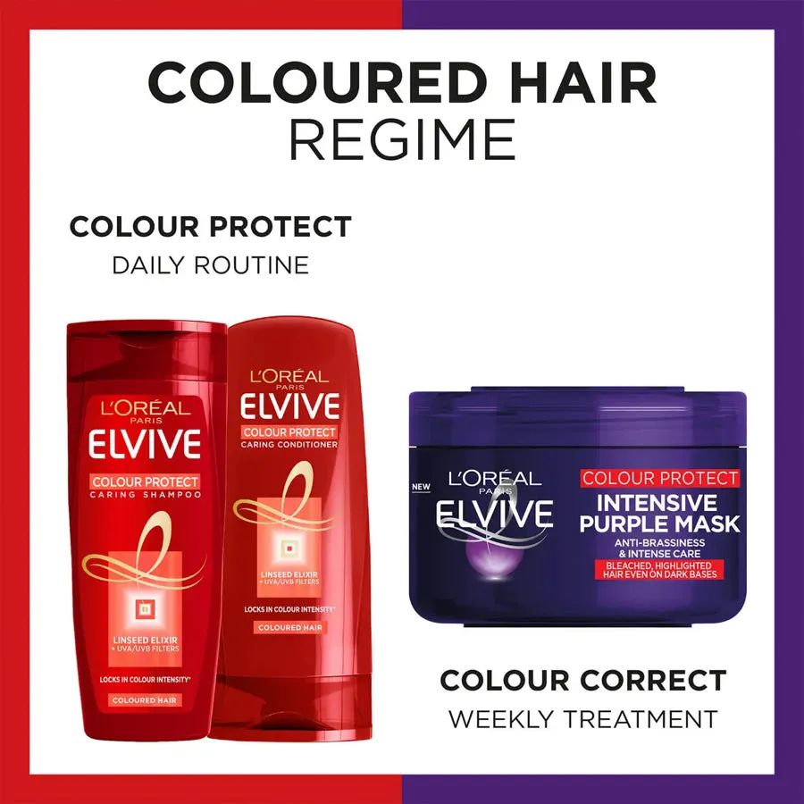 L'Oréal Paris Elvive Colour Protect Anti-Brassiness Purple Mask 250ml