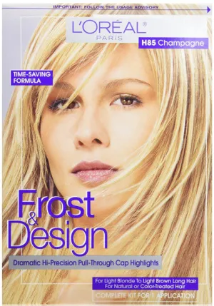 L'OREAL - Techniques Frost & Design H85 Champagne - 1 Application