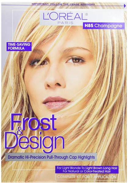 L'OREAL - Techniques Frost & Design H85 Champagne - 1 Application