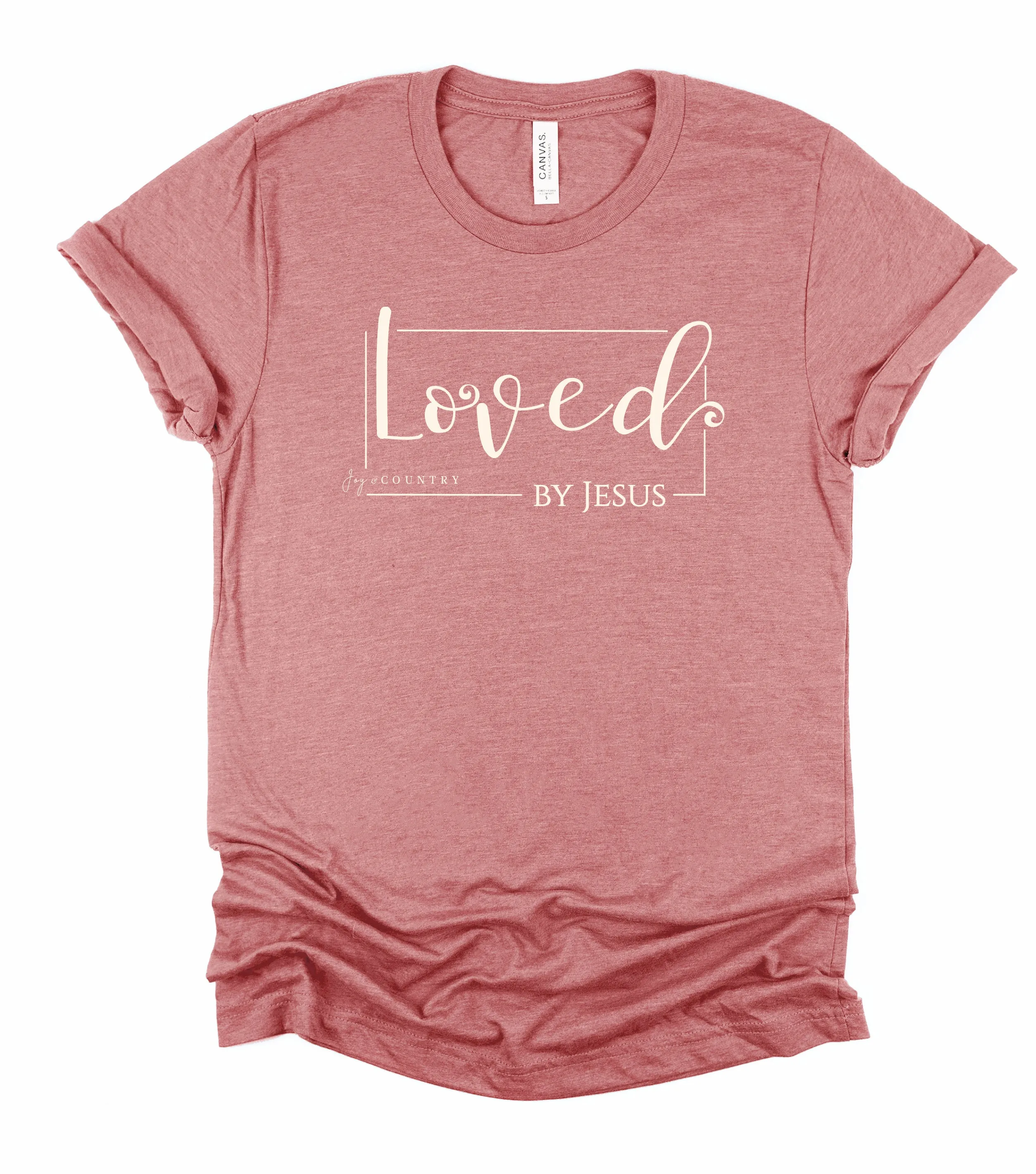 Loved by Jesus - Unisex Crew-Neck Tee