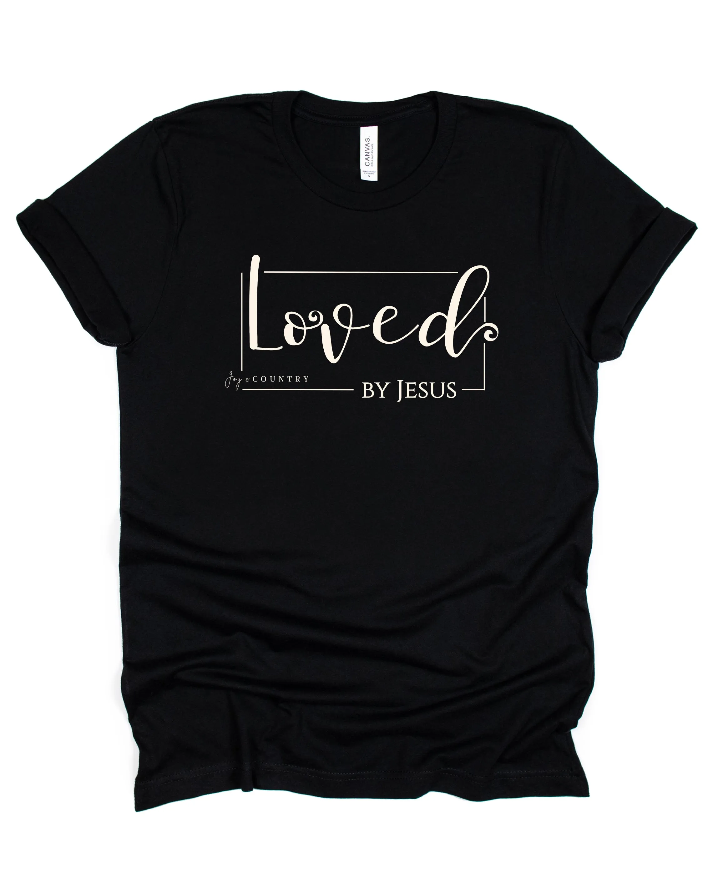 Loved by Jesus - Unisex Crew-Neck Tee