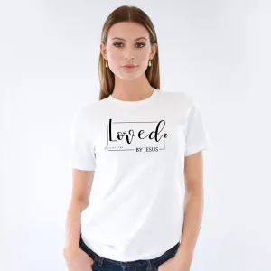 Loved by Jesus - Unisex Crew-Neck Tee